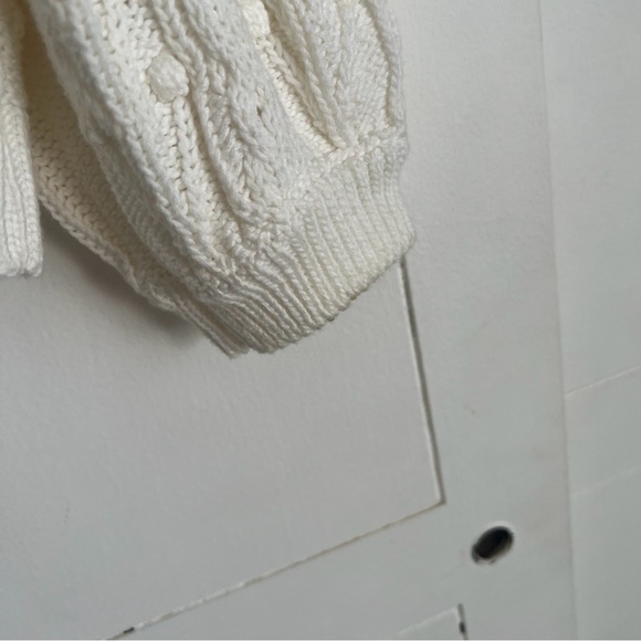 Sezane Beryl Cardigan - White - Picture 4 of 9